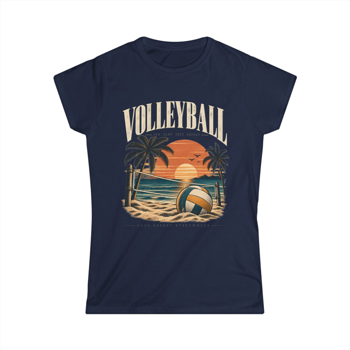 CHIRACHAYA - Volley-ball vintage au coucher du soleil