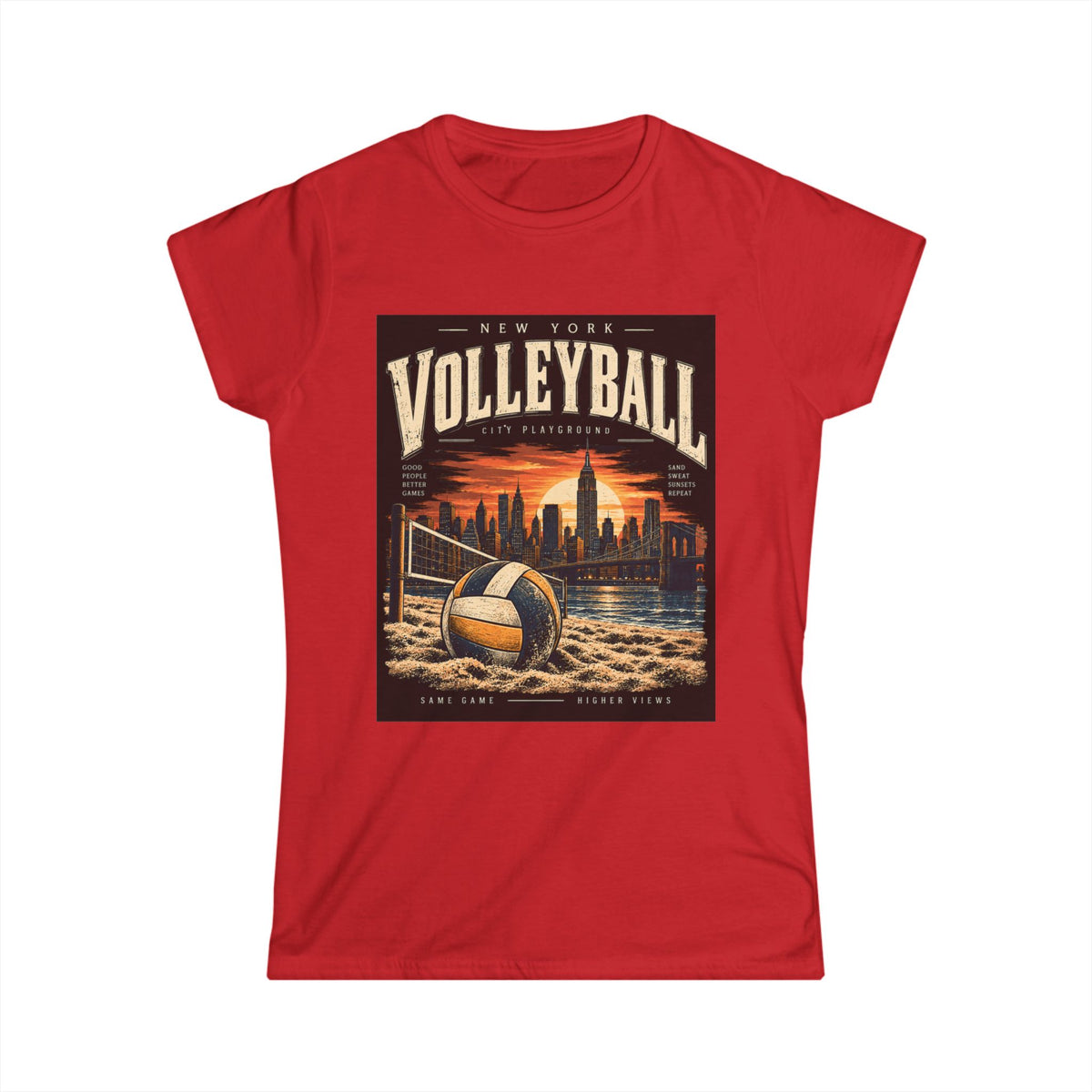 CHIRACHAYA - Affiche de volley-ball vintage de New York