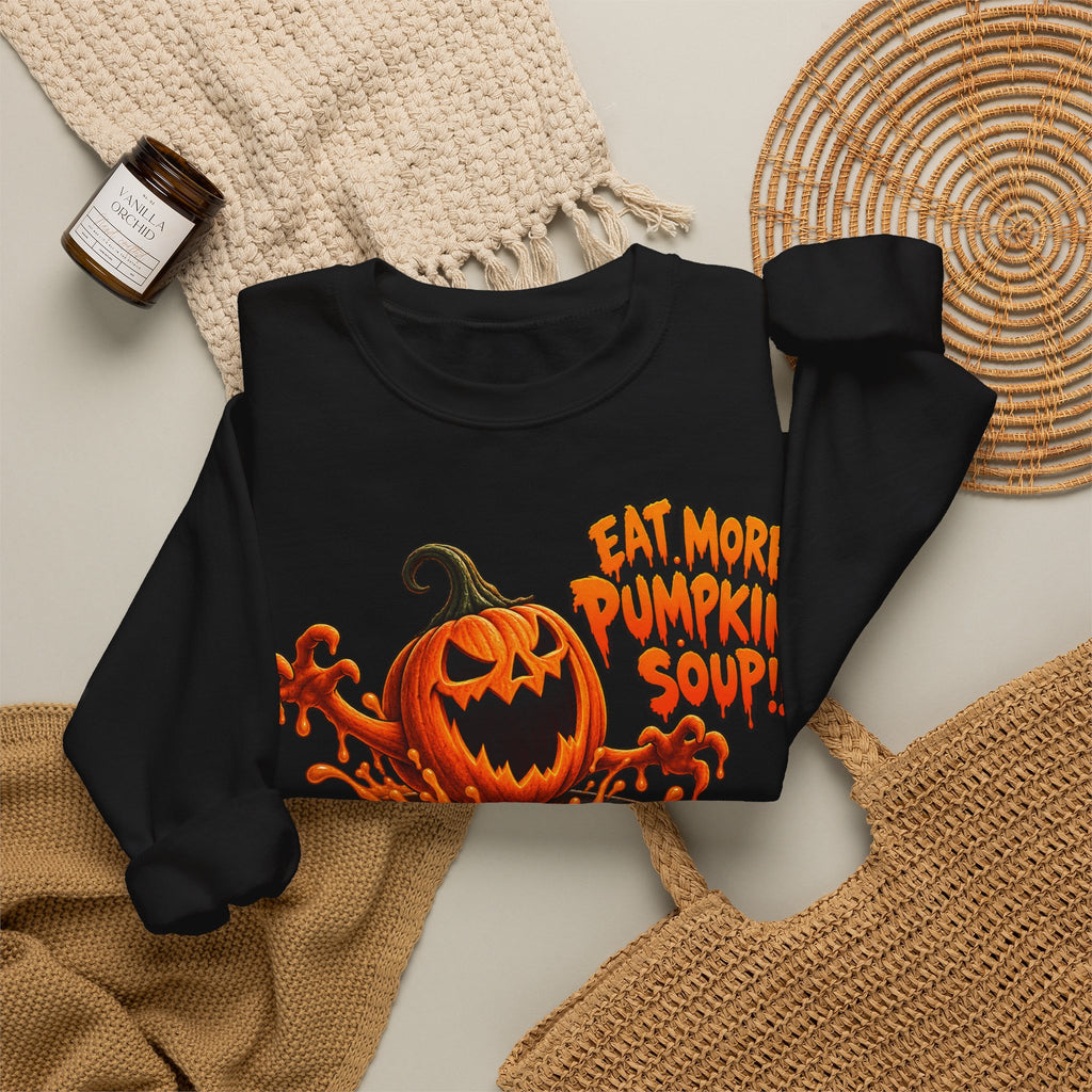 Halloween Pumpkin Soup Crewneck Sweatshirt | Spooky Season Gift