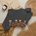 Halloween Skeleton Poker Full House | Crewneck Sweatshirt