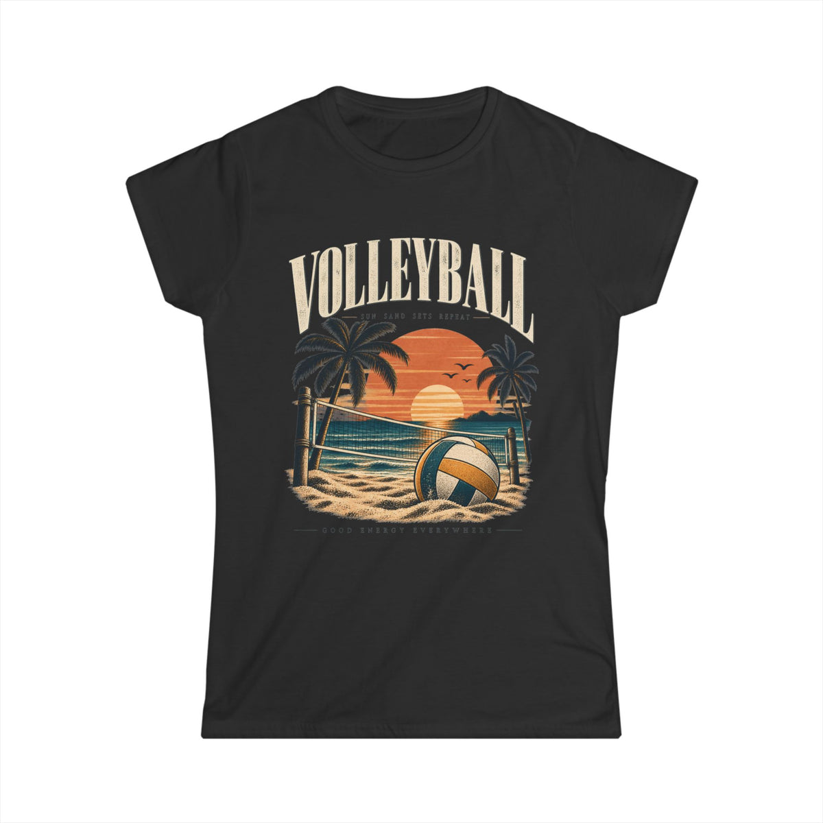 CHIRACHAYA - Volley-ball vintage au coucher du soleil