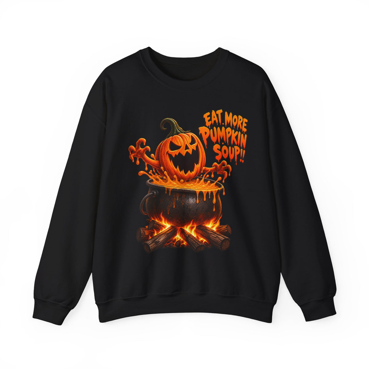 Halloween Pumpkin Soup Crewneck Sweatshirt | Spooky Season Gift