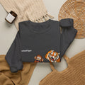 Shocked Tiger Sweatshirt | Funny Frog Monkey Tiger Meme Crewneck | Internet Humor Sweater