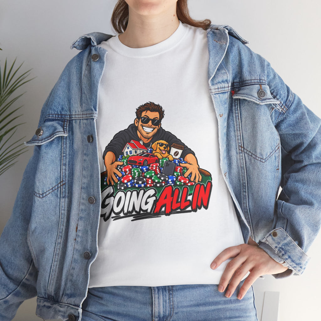 Going All In - Poker Tee