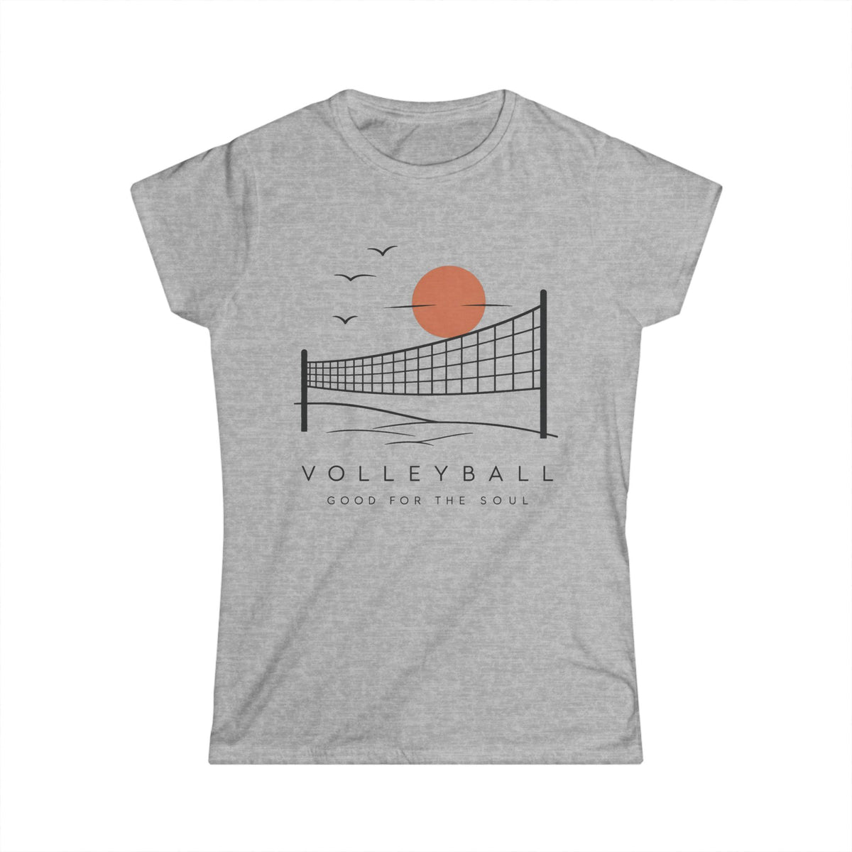 CHIRACHAYA - Minimalist Beach Volleyball Sunset