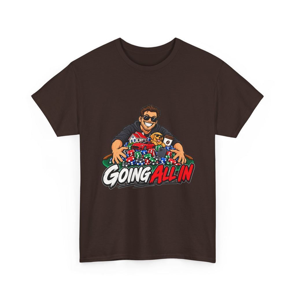 Going All In - Poker Tee