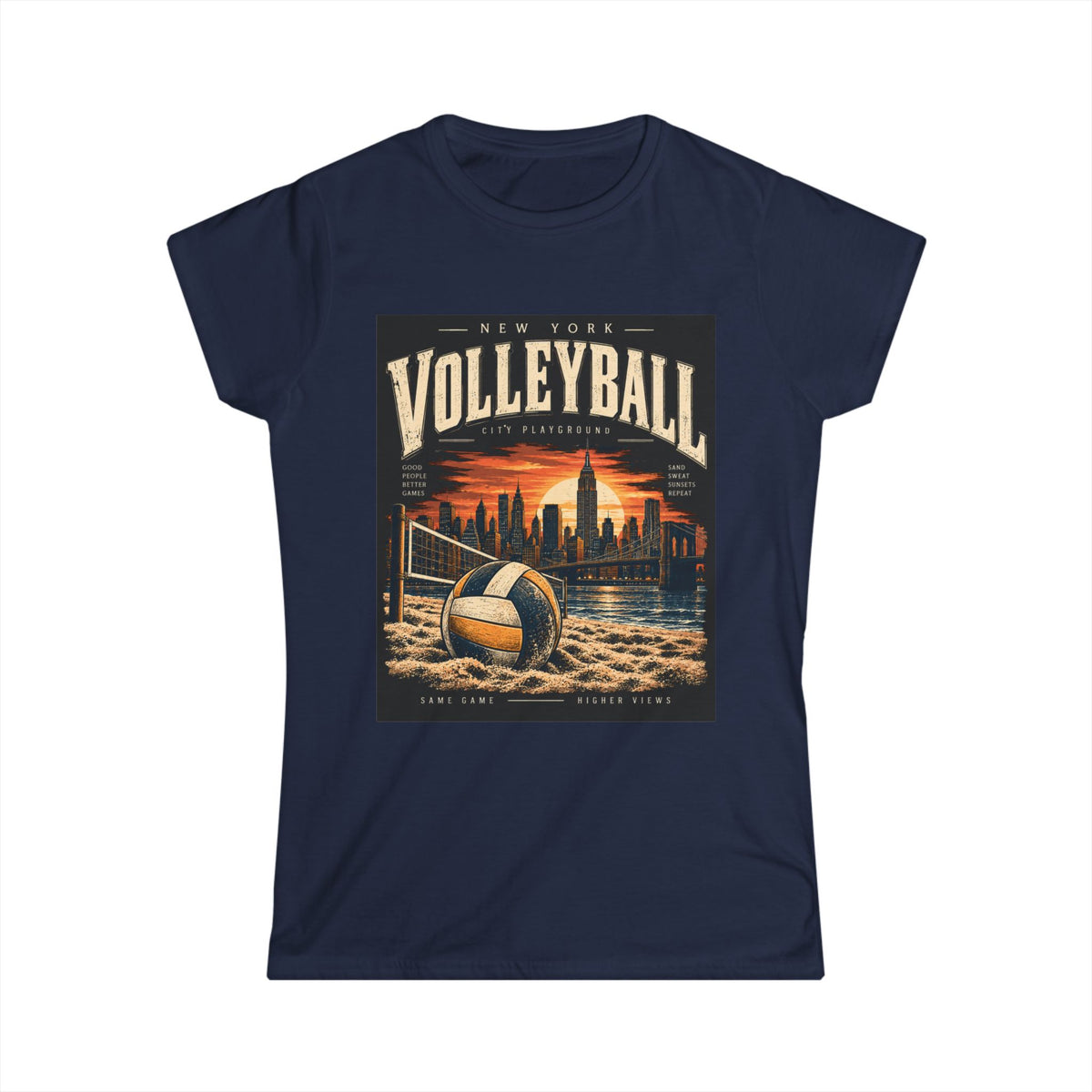 CHIRACHAYA - Affiche de volley-ball vintage de New York