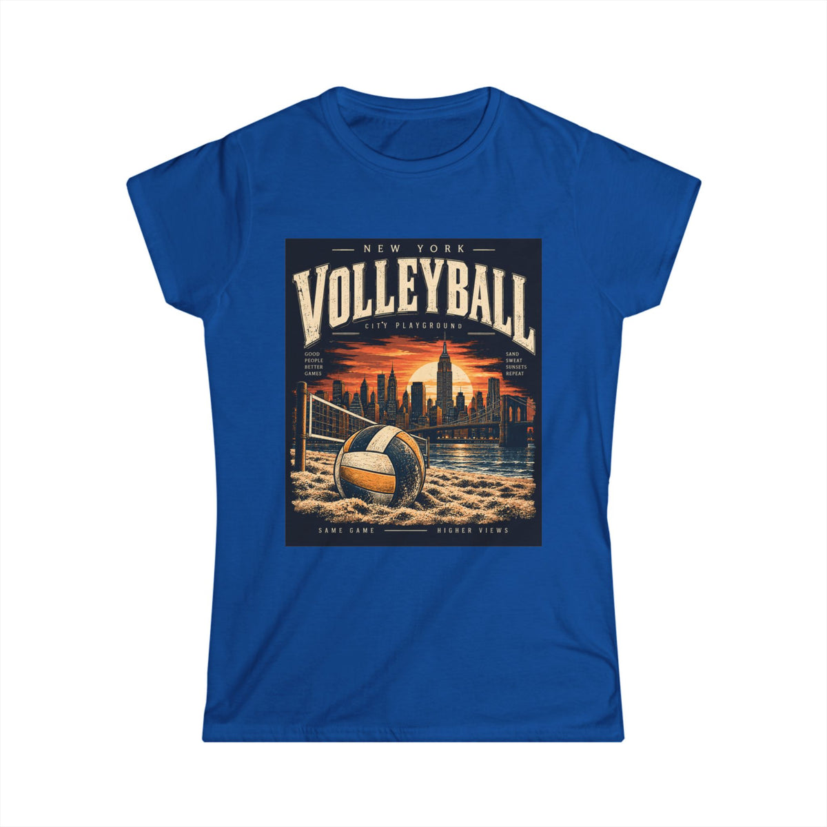 CHIRACHAYA - Affiche de volley-ball vintage de New York