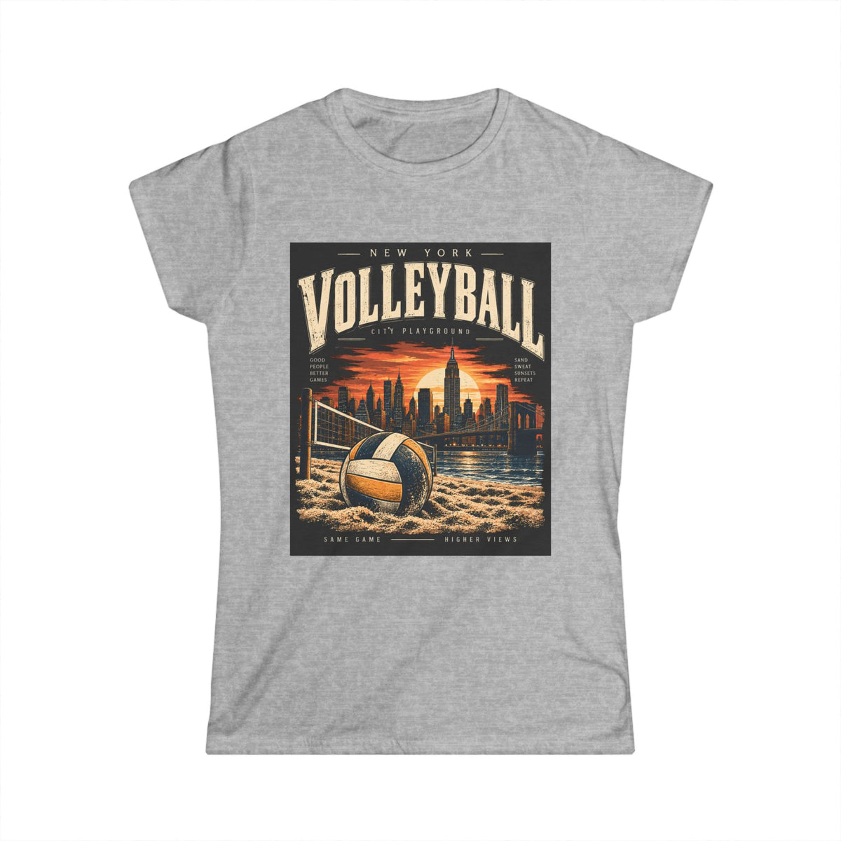 CHIRACHAYA - Affiche de volley-ball vintage de New York